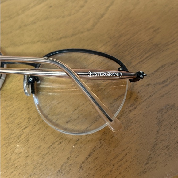 Foster Grant FG9045 Reading Glasses +2.75 Half Rim Metal Frame w/ Case - Picture 4 of 10